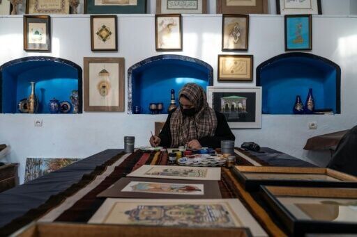 Behzad remains an inspiration to young Afghans, like a group of women in Herat painting miniature art scenes on glass or paper, which they then sell