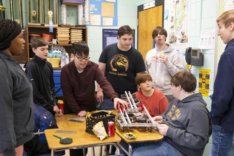 PHOTOS: Wetumpka VEX Robotics prepares for next steps