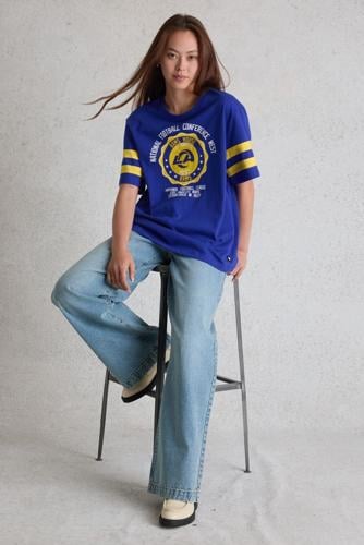 As the NFL season kicks off, Pacsun is teaming up with The Wild Collective on a new 32-piece women’s NFL capsule collection.