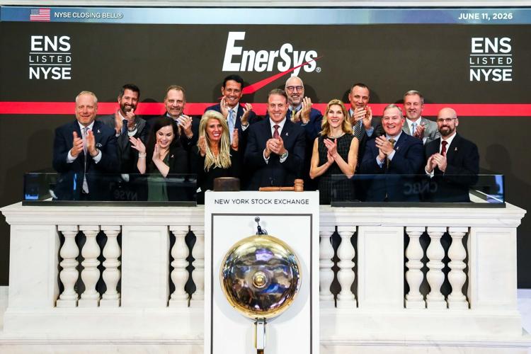 EnerSys rang the NYSE Bell on June 11