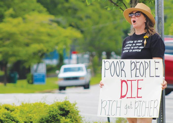 ‘This is not normal’ Indivisible Lake Martin stands up for democracy