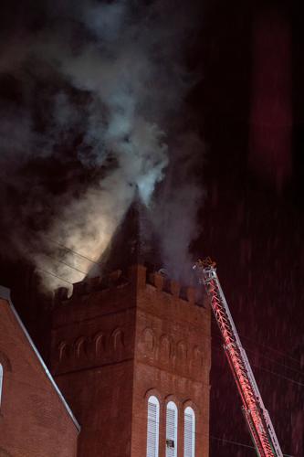 PHOTOS: Fire at First United Methodist Church