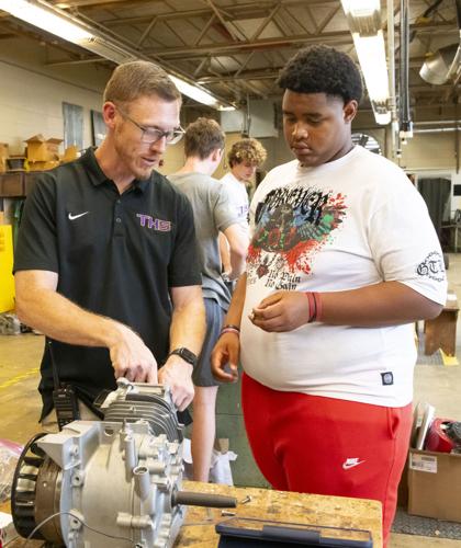 PHOTOS: Tallassee High School small motors class