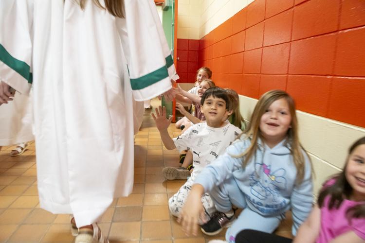 PHOTOS: Holtville High seniors walk through elementary, middle and high schools