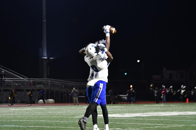 Arthur Woods celebrates against Comer