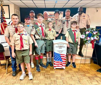 Flag retirement boxes will soon be available thanks to local Eagle Scout