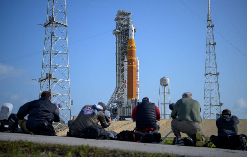 Ready for its close-up: Moon rocket could blast off Wednesday