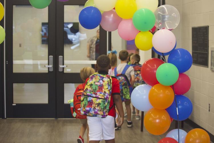 First Day of School at Jim Pearson