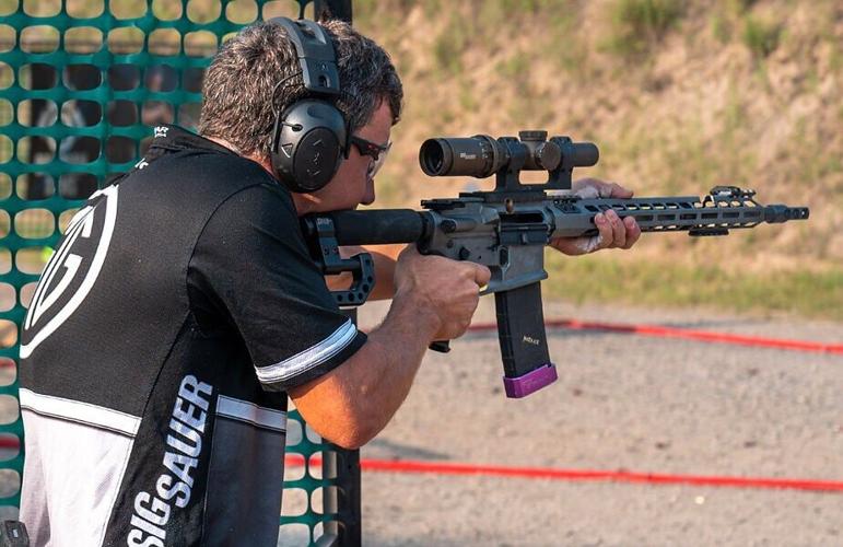 Team SIG professional shooter Daniel Horner.