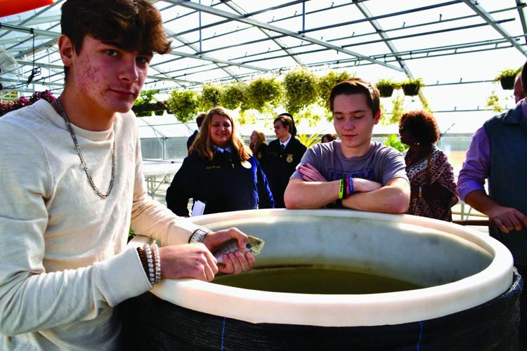 Reeltown High School awarded grant for aquaponics education system