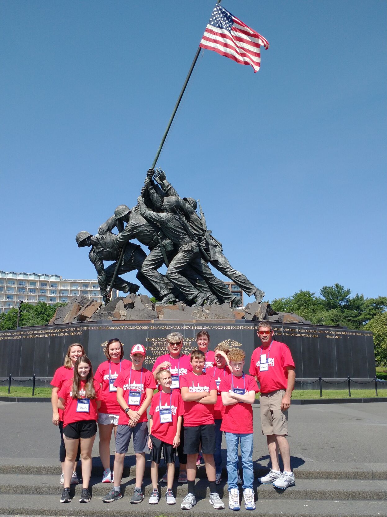 Horseshoe Bend students tour Washington D.C.