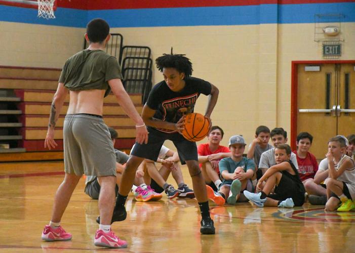 PHOTOS: Klark James hosts basketball camp in New Site