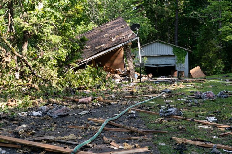 PHOTOS: Home Explodes in Coosa County
