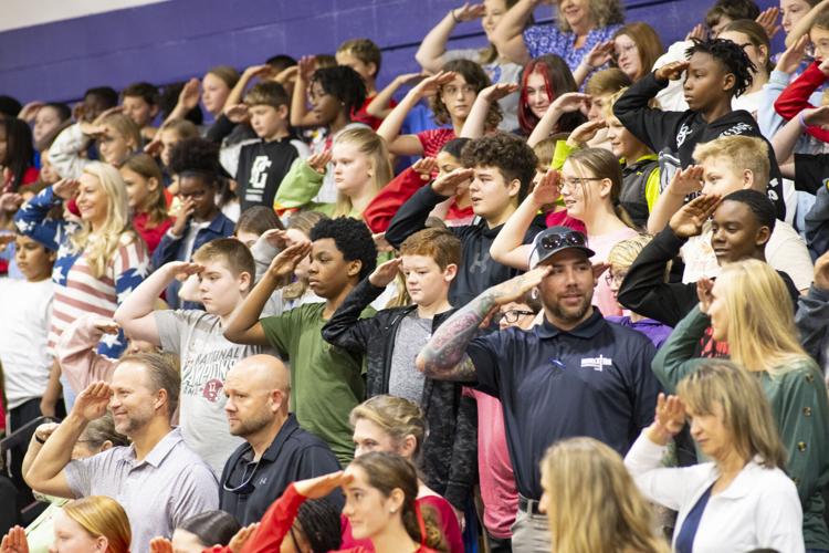 PHOTOS: Southside Middle School Veterans Day program