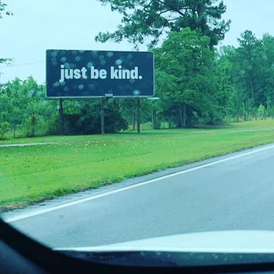 just be kind