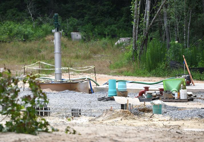 Cliff Williams / TPI A pumping station for the West Elmore Sewer Group project is being constructed behind Airport Road Elementary School near a Millbrook pumping station. The project is to help alleviate sewer treatment issues in Millbrook and provide for growth in west Elmore County.