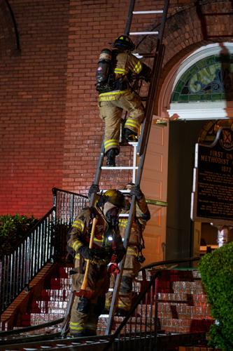 PHOTOS: Fire at First United Methodist Church