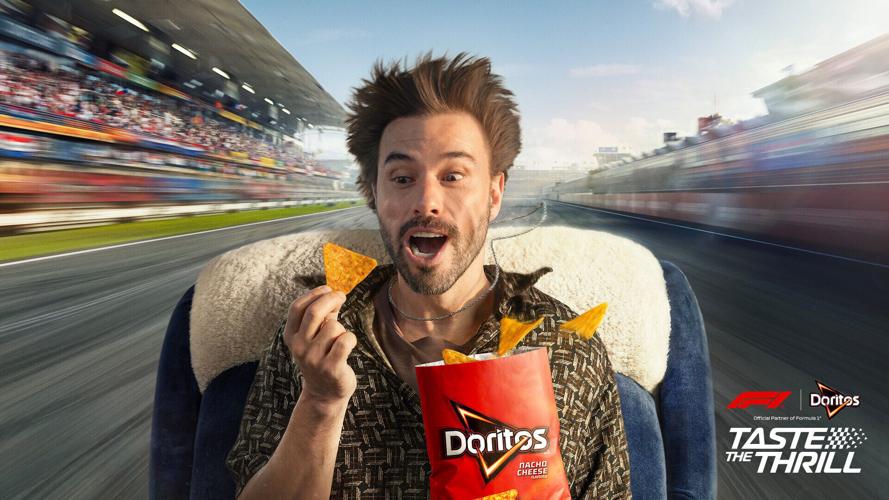 DORITOS TURBOCHARGES F1 FANDOM IN LATEST GLOBAL CAMPAIGN - BRINGING TRACKSIDE THRILLS TO COUCHSIDE FANS