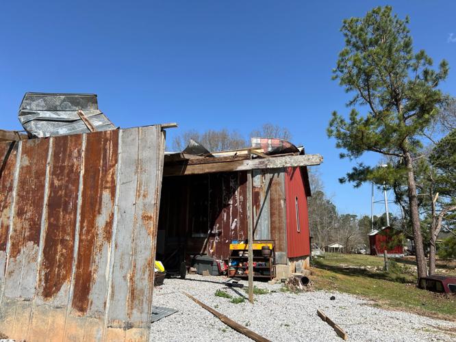 PHOTOS: Tornado damage and cleanup in Tallapoosa County