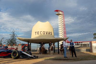 Circuit of The Americas x Tecovas World's Largest Cowboy Hat Unveiling
