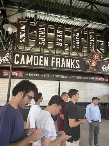 Povich Center students at Camden Yards