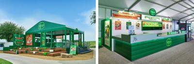 bibigo Concession Stands at Holes 7 (left) and 17
