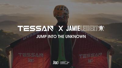 TESSAN announces its official partnership with wingsuit athlete Jamie Leibert, unveiling the new documentary Jump Into The Unknown.