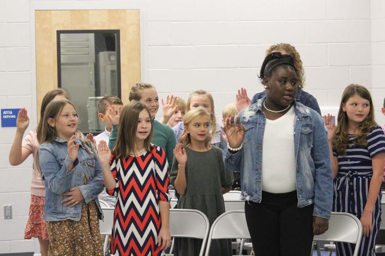 Reeltown Elementary students inducted into National Beta Club