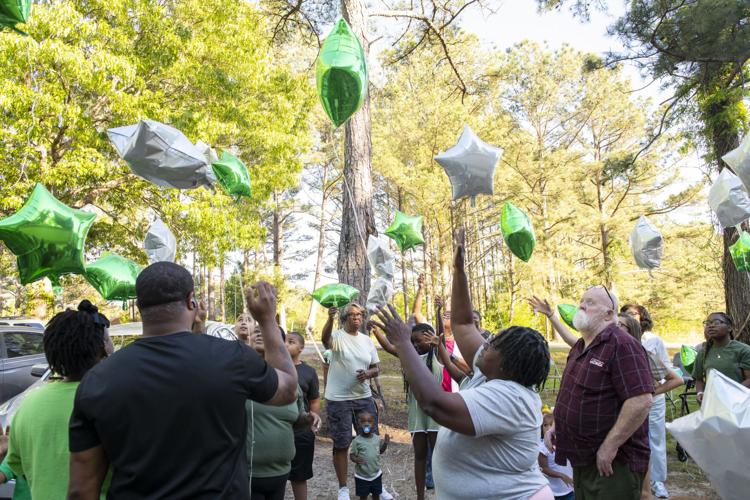 PHOTOS: Balloon release for Michael Thompson a year after reported missing