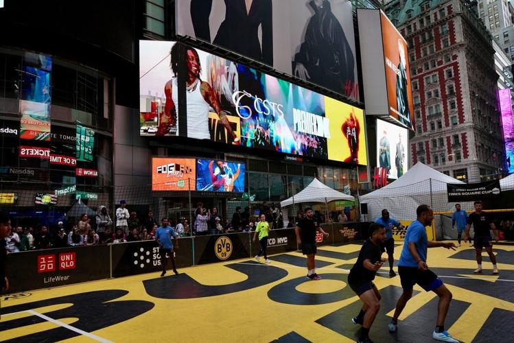 CSTS and BVB successfully launched a high-energy joint campaign in Times Square New York on Oct 10th, 2026