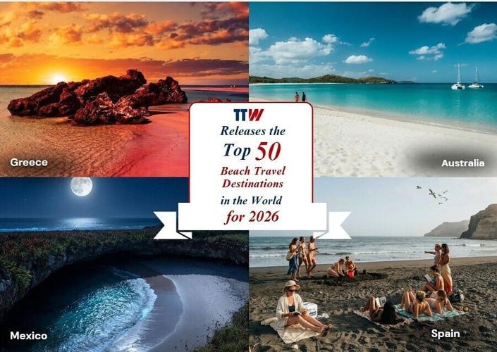 Top 50 Beach Travel Destinations in the World for 2026