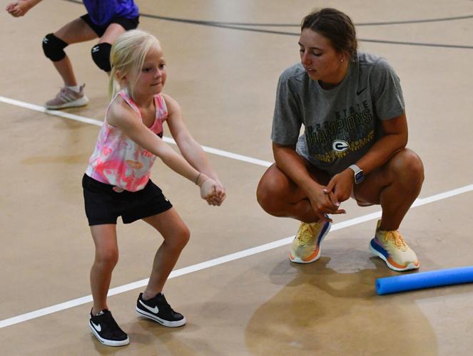 PHOTOS: Edgewood Academy youth volleyball camp
