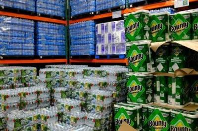 The US consumer price index was up 2.7 percent from a year ago, according to the Department of Labor