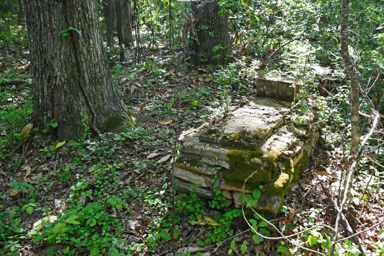 PHOTOS: Dozens of old Youngsville graves lie in the woods of the Russell Mills estate