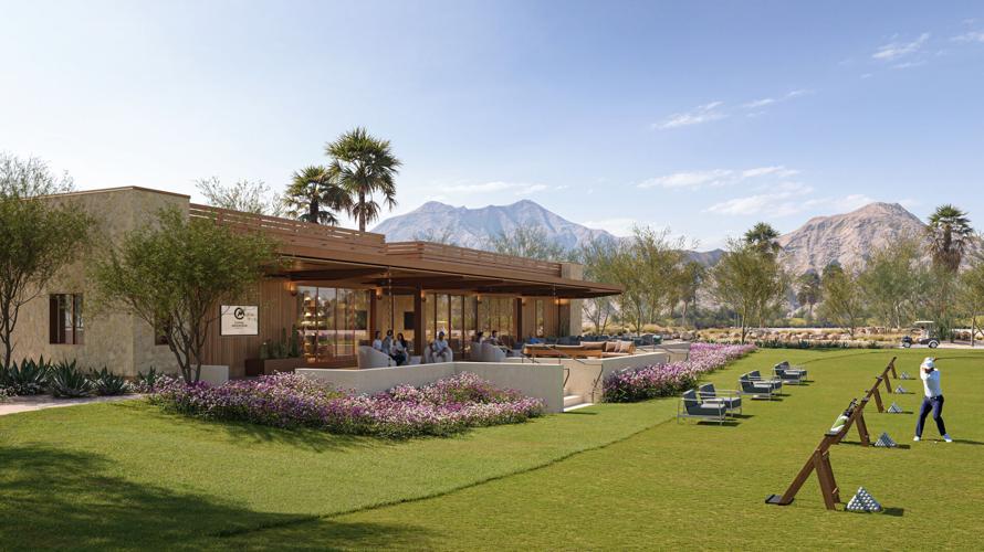 Range pavilion at Coral Mountain Desert Club (Credit: Coral Mountain Desert Club)