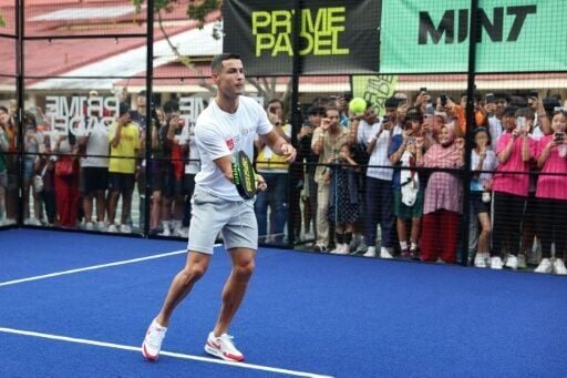 Padel has been taken up by stars from across the sporting spectrum including soccer star Cristiano Ronaldo