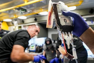 After a crash, can blood reach you in time?