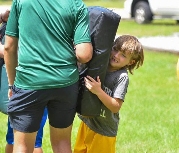 PHOTOS: Edgewood Academy youth football camp
