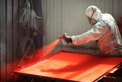 Protective paint sprayed onto a steel plate in a factory will have a different recipe than paint used in an art class.