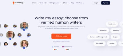 What You Really Pay for with DoMyEssay