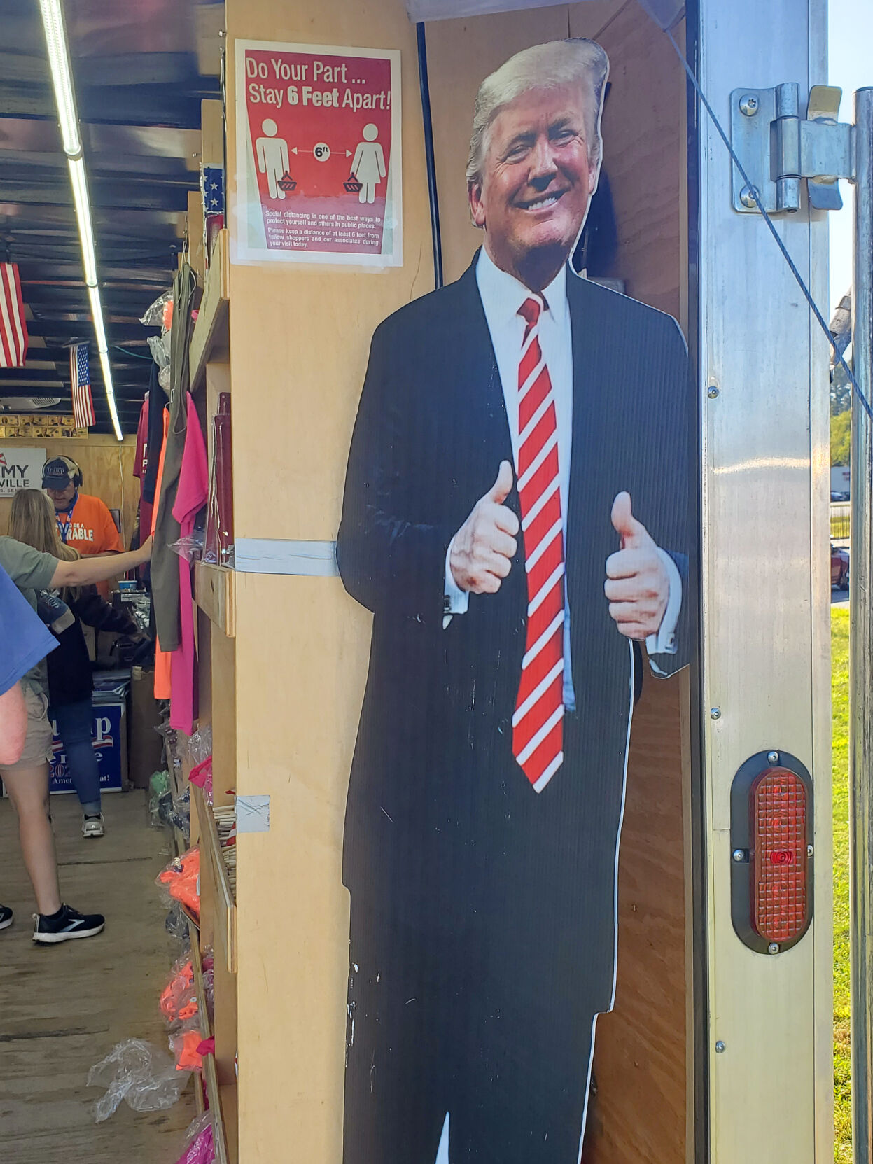 PHOTOS: Trump Bus in Alex City through Saturday
