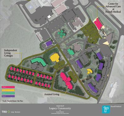 Russell Medical senior facilities plans coming together