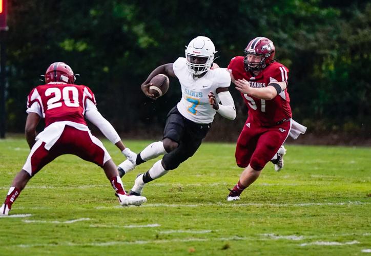 PHOTOS: Rain doesn't stop Stanhope Elmore's 37-0 shutout of Selma