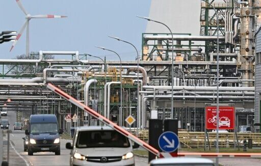 The PCK refinery in Schwedt, northeastern Germany, supplies oil to Berlin and the surrounding region