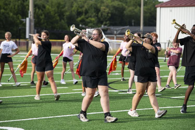 PHOTOS: Elmore County High School's Maroon Machine finishes band camp