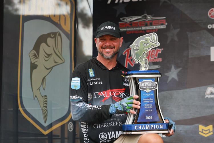 Oklahoma pro Jason Christie has won the Maxam Tire Bassmaster Elite at Pasquotank River/Albemarle Sound with a four-day total of 92 pounds, 7 ounces.