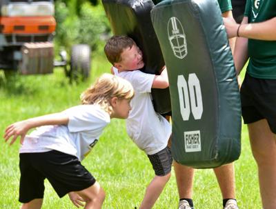 Edgewood Academy hosts youth football, volleyball camps