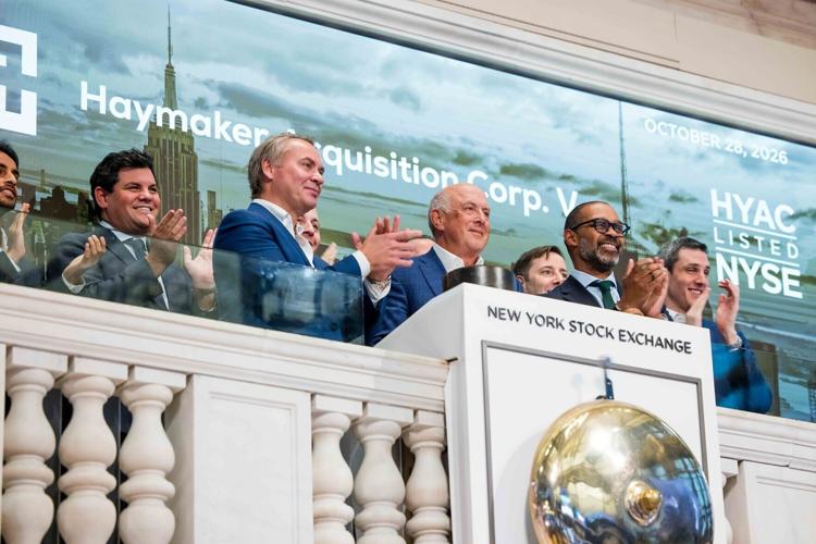 Haymaker Acquisition at NYSE on Oct. 28