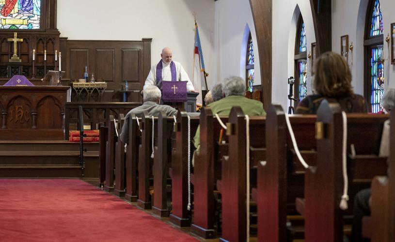 Episcopal Church sees increased attendance at first mass in months