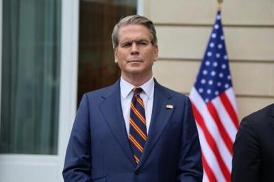 US Treasury Secretary Scott Bessent estimates there are around 140 million barrels of oil on the water